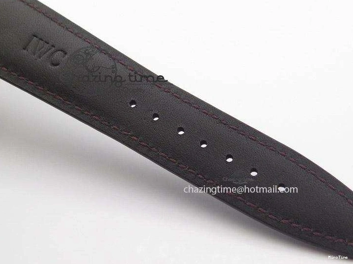 MIROTIME 0307 Affordable Ingeniuer St.Laurens SS Brown Dial MK 1:1 Best Edition On Black Leather Strap A 7365